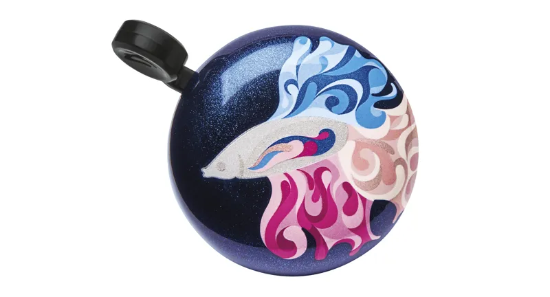 Electra Domed Ringer Betta Bell in Black