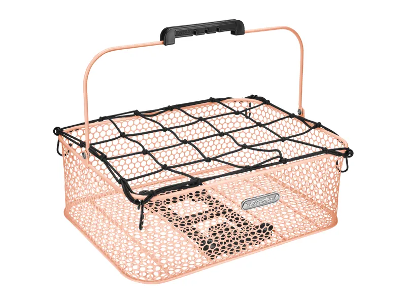 Basket Electra Honeycomb Low Profile MIK Rear Basket in Blush Pink