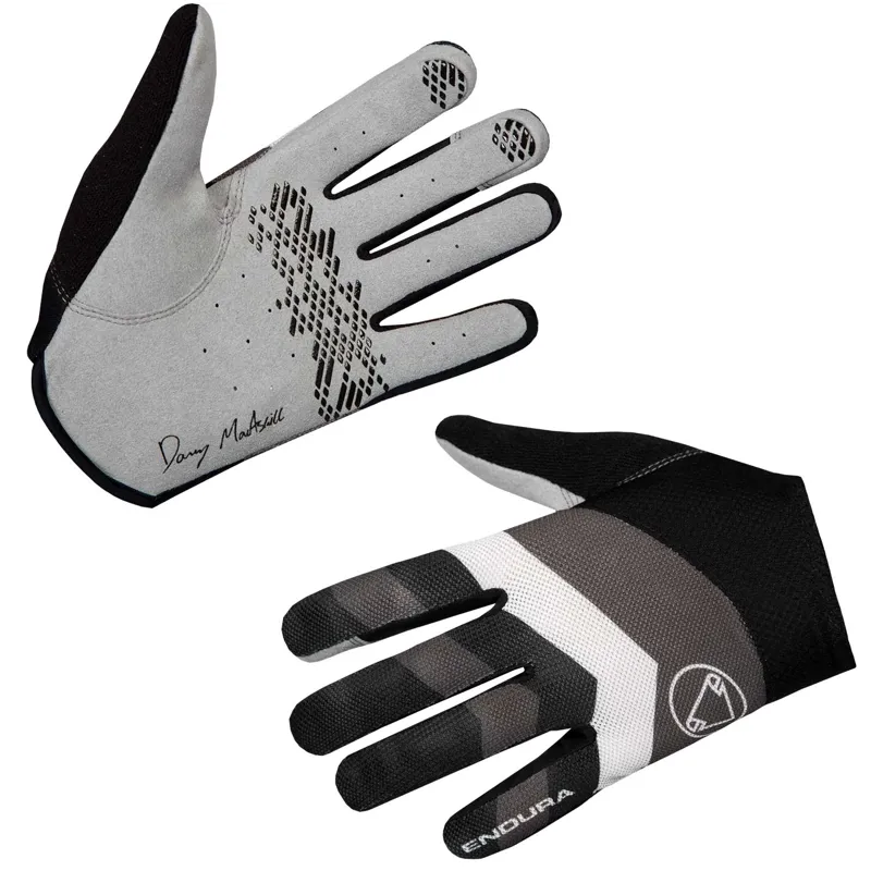 Black Endura Hummvee Lite II Long Finger Gloves XL 