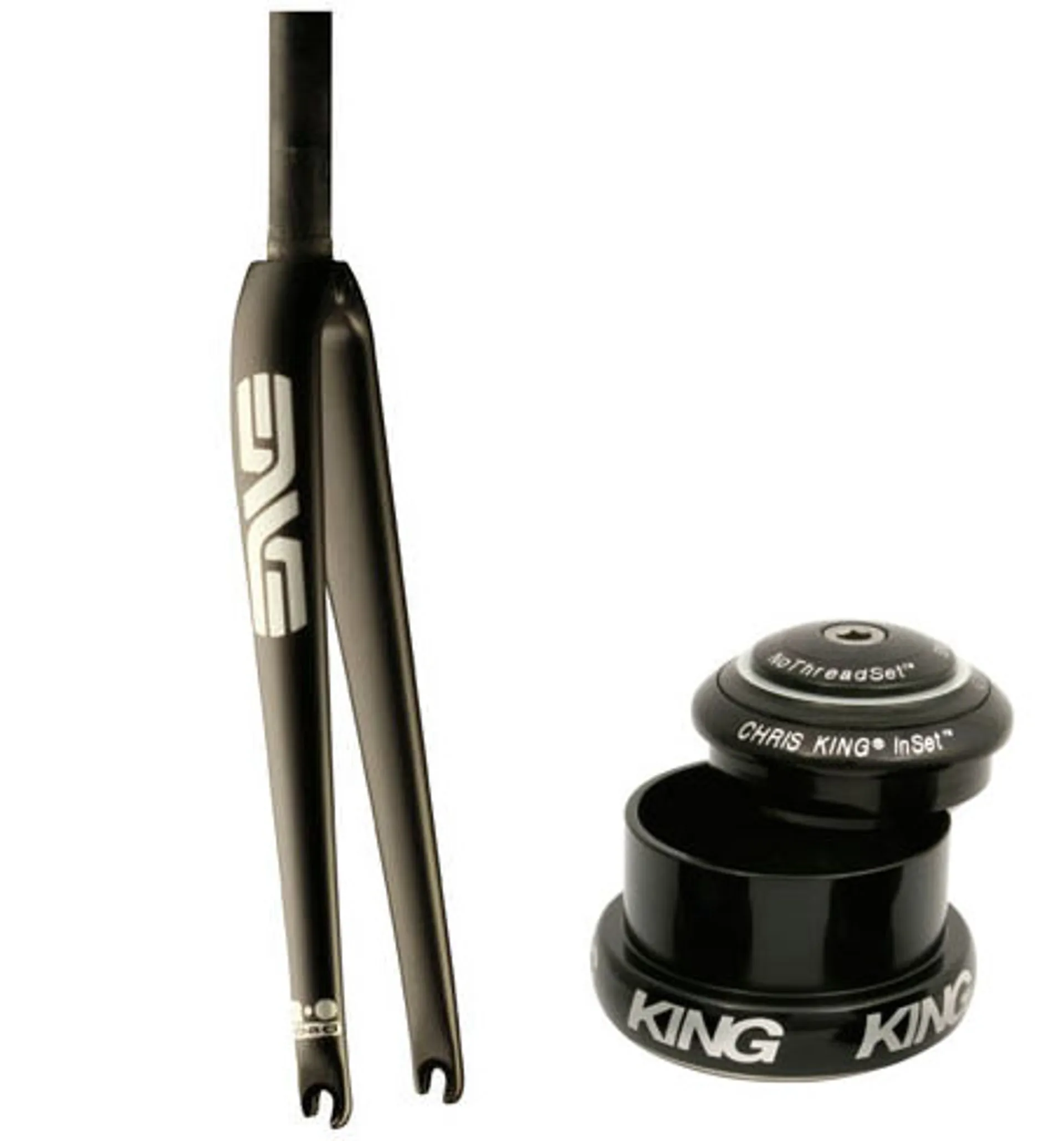 Enigma Enve Tapered Fork and Chris King Inset Headset