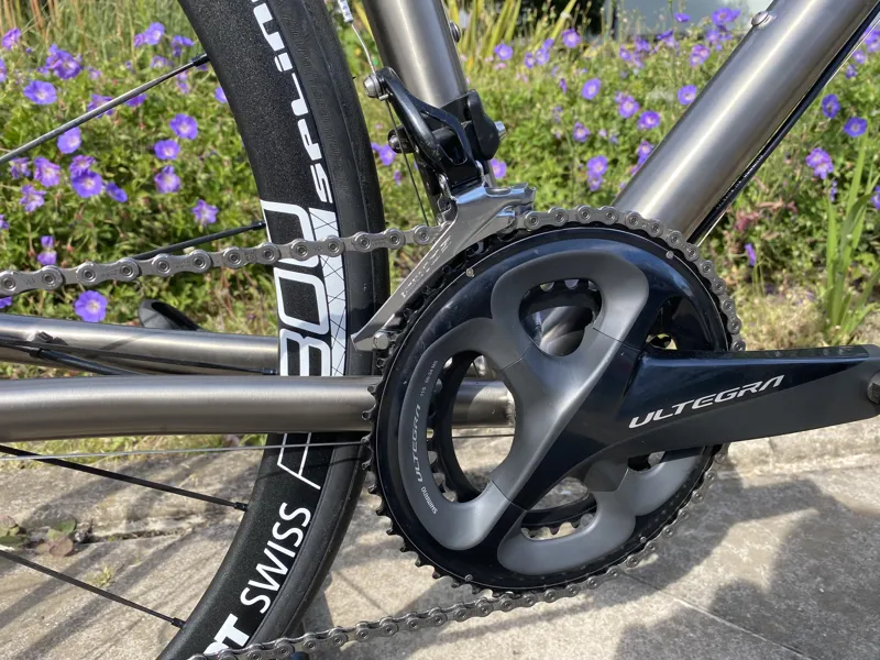 Enigma Evoke 58cm 105 Titanium Bike-5