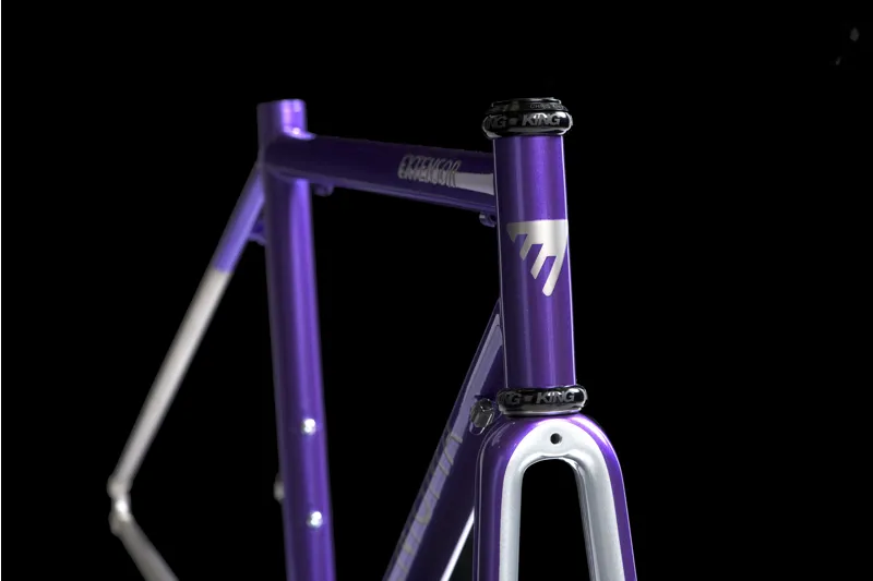 Enigma Extensor Steel Road Frame Fork and Headset-1