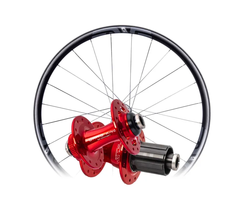 Enve G27 Disc R45D CL 650b Red Hub 12/142 Shimano Gravel Wheelset