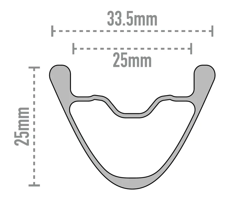 ENVE M525 MTB Rim Black-1