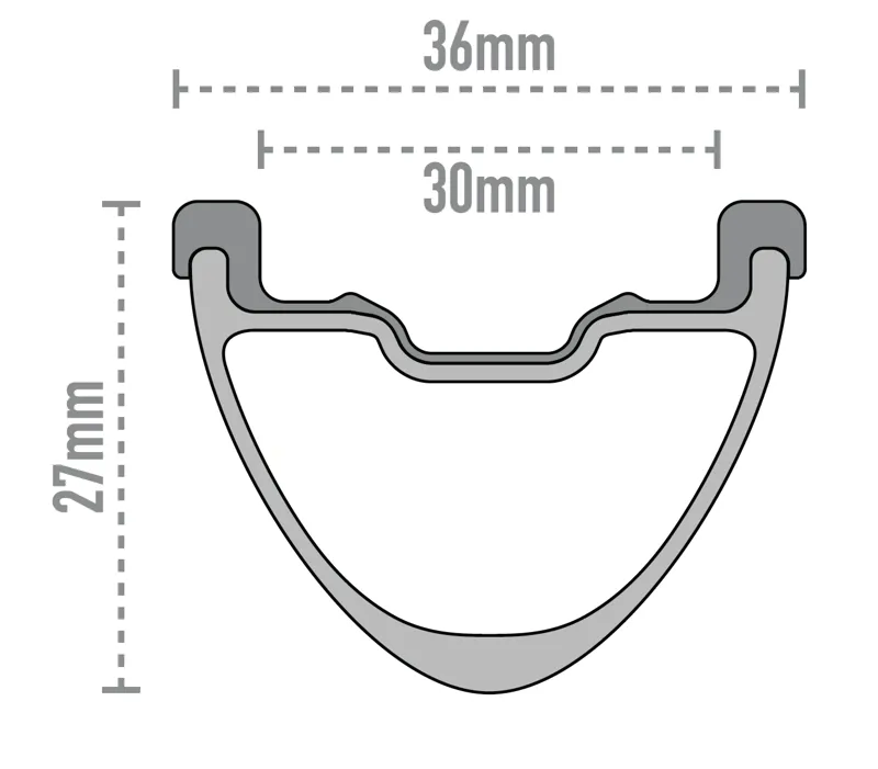ENVE M730 MTB Rim Black-1