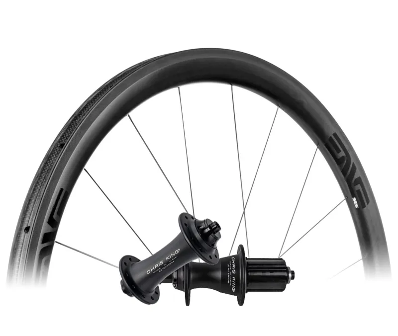 ENVE SES 3.4 Road Wheelset Chris King Matte Jet Hub