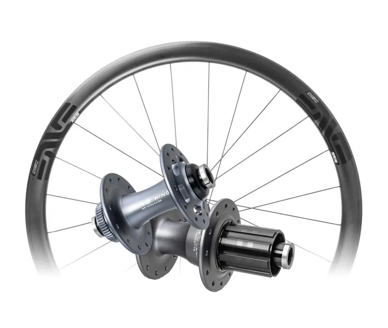 ENVE SES 3.4 Disc QR Road Wheelset Matt Slate Hub