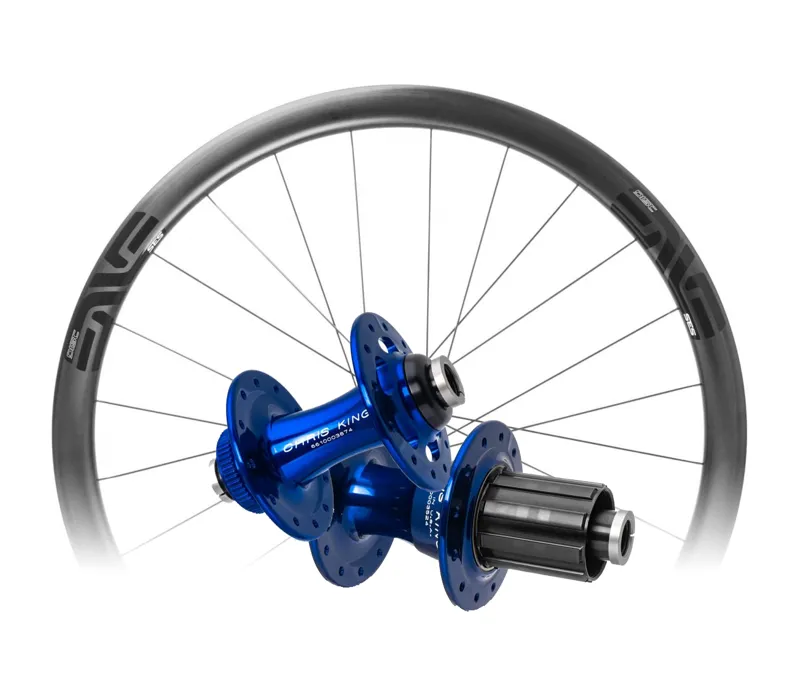 ENVE SES 3.4 Disc 700c 12/142 Road Wheelset Navy Hub