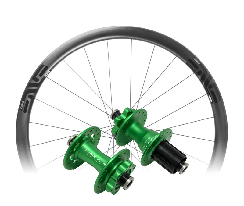 ENVE SES 3.4 Disc QR Road Wheelset Emerald Hub