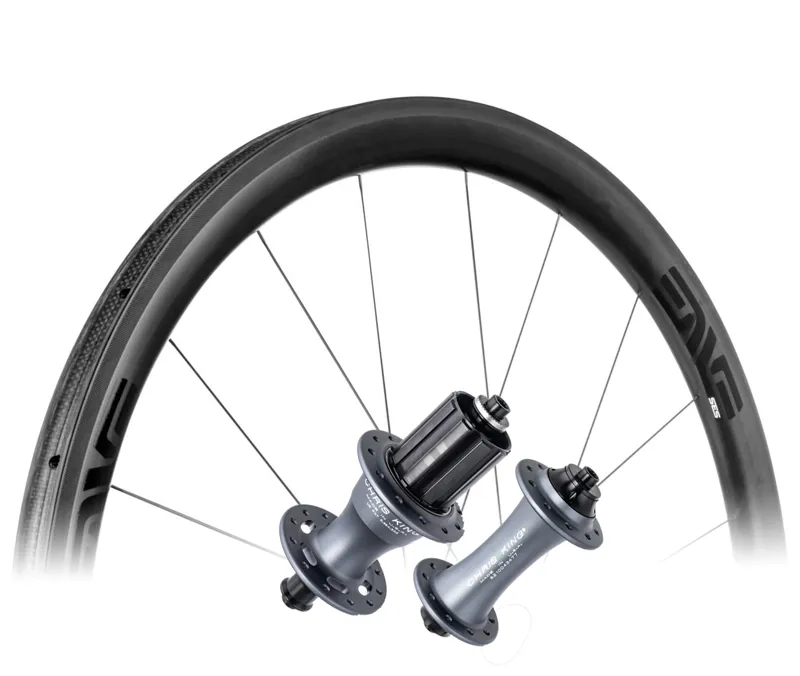 ENVE SES 3.4 Road Wheelset Chris King Matte Slate Hub