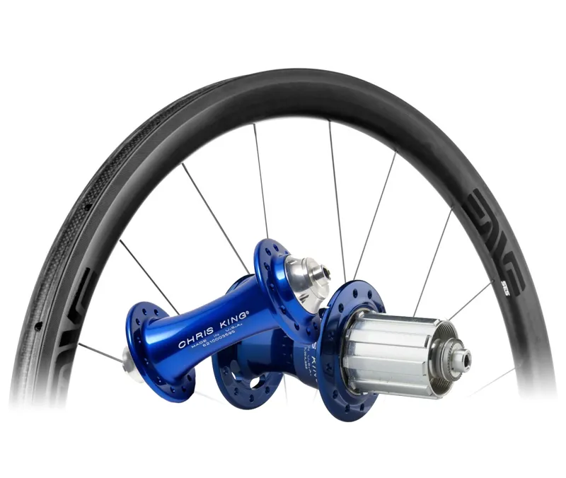 ENVE SES 3.4 Road Wheelset Chris King Navy Hub