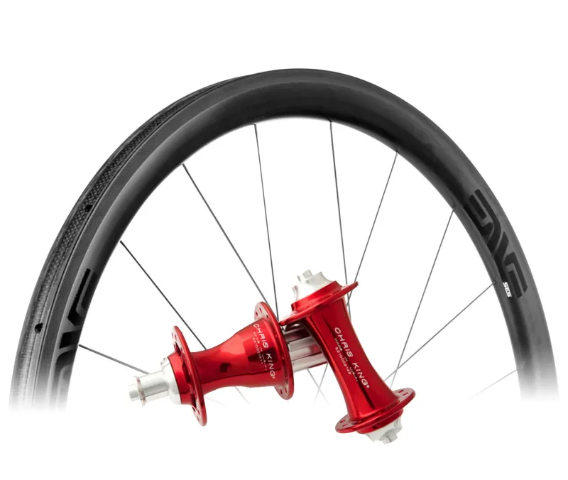 ENVE SES 3.4 Road Wheelset Chris King Red Hub