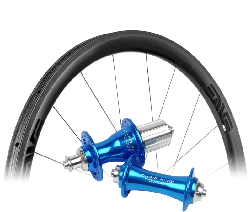 ENVE SES 3.4 Road Wheelset Chris King Turquoise Hub
