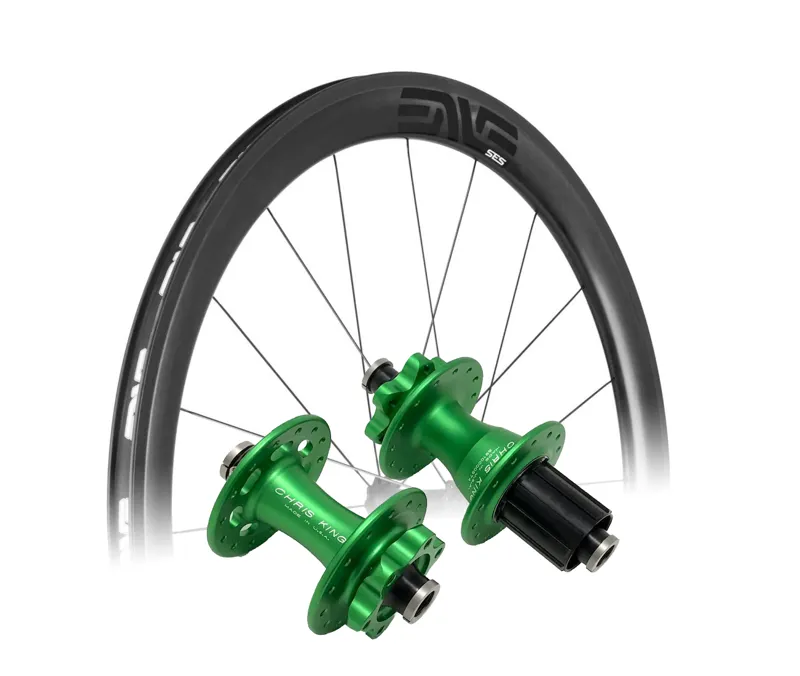 ENVE SES 4.5 AR Disc QR 700c Carbon Wheelset Emerald Hub