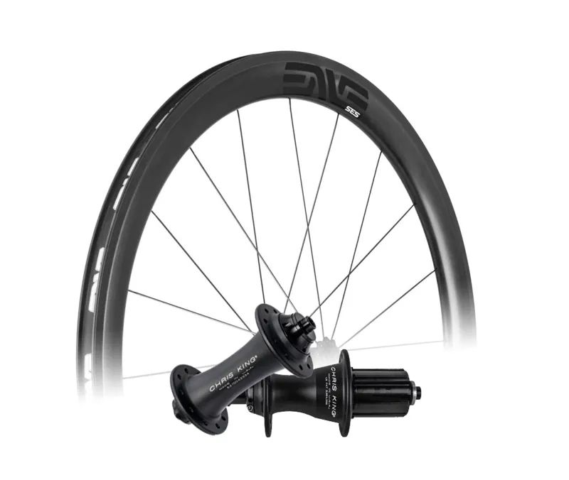 ENVE SES 4.5 Road Carbon Wheelset Chris King R45 Black Hub