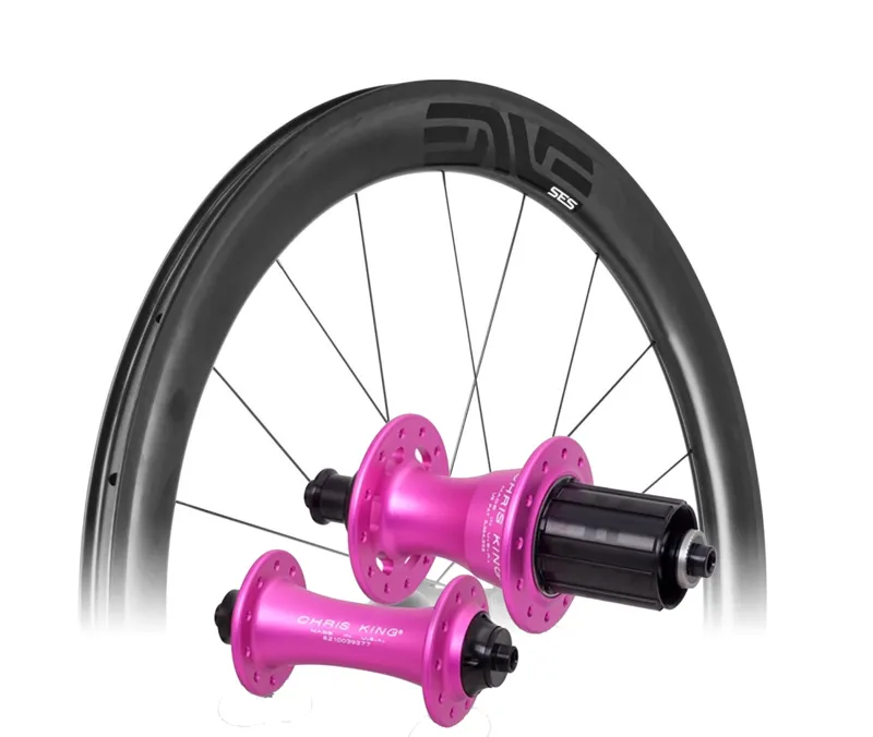 ENVE SES 5.6 700c Carbon Wheelset Pink Punch Hub