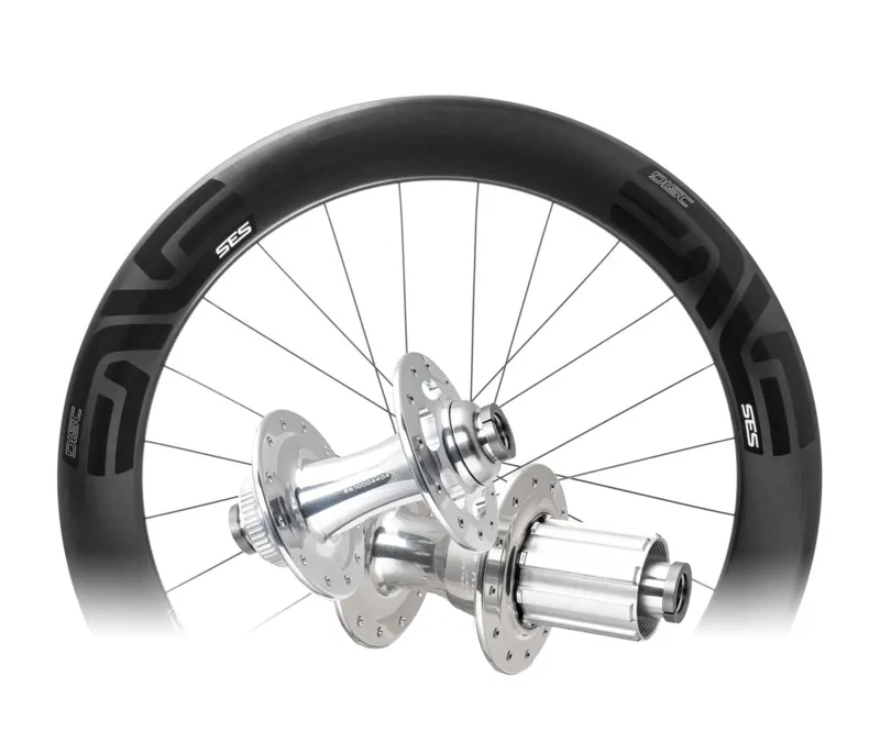 ENVE SES 7.8 Disc Road Wheelset 700c QR R45D Silver Hub