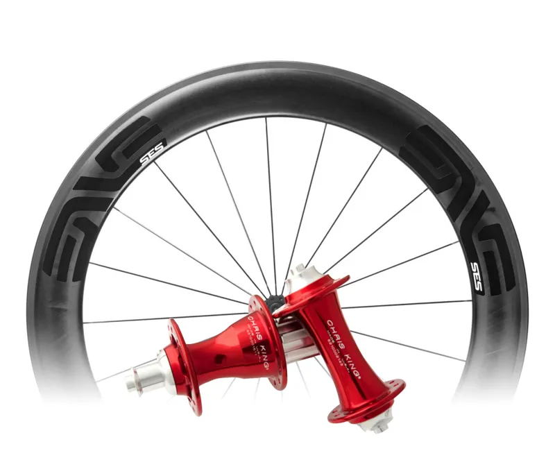 ENVE SES 7.8 NBT Road Wheelset 700c R45 Red Hub