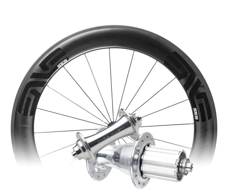 ENVE SES 7.8 NBT Road Wheelset 700c R45 Silver Hub