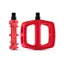 DMR V6 Plastic Pedal Cro-Mo Axle Red