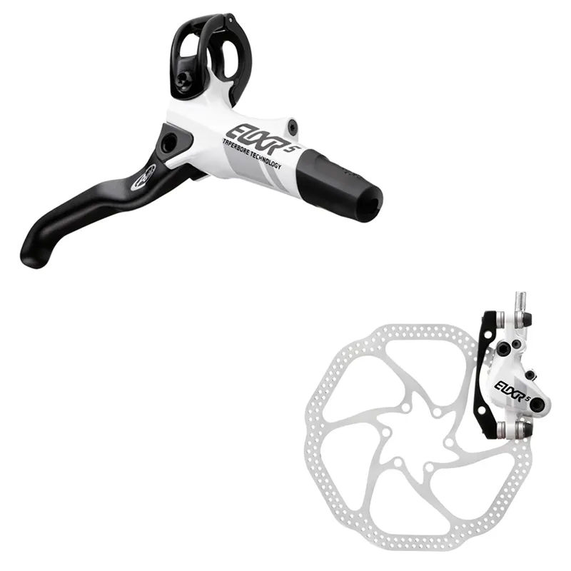 Avid Elixir 5 White Rear Disc brake 180mm HS1 Rotor IS and Post Mount