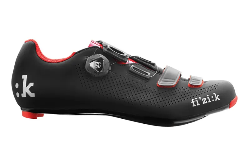Fizik R4b Road Shoe Black/ Red-1