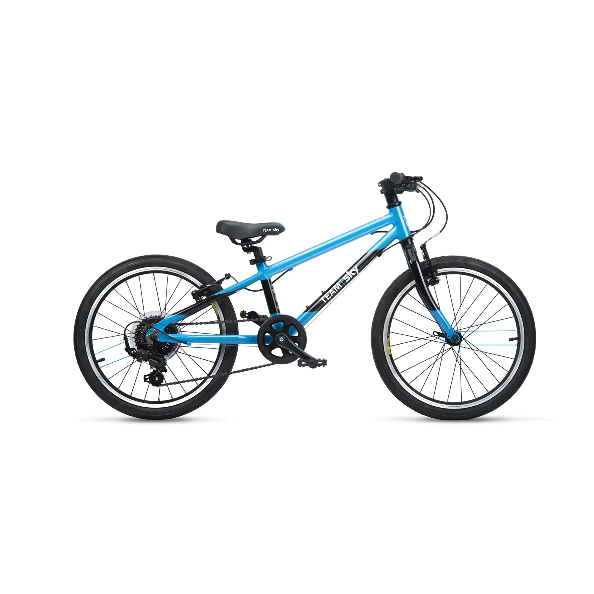 Frog 52 Hybrid Kids Bike for Ages 5-6 Team Sky Black