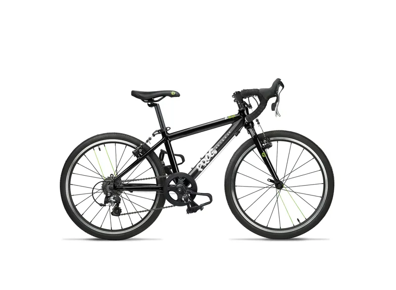 Frog 58 Kids Road Bike for Ages 6-7 Black