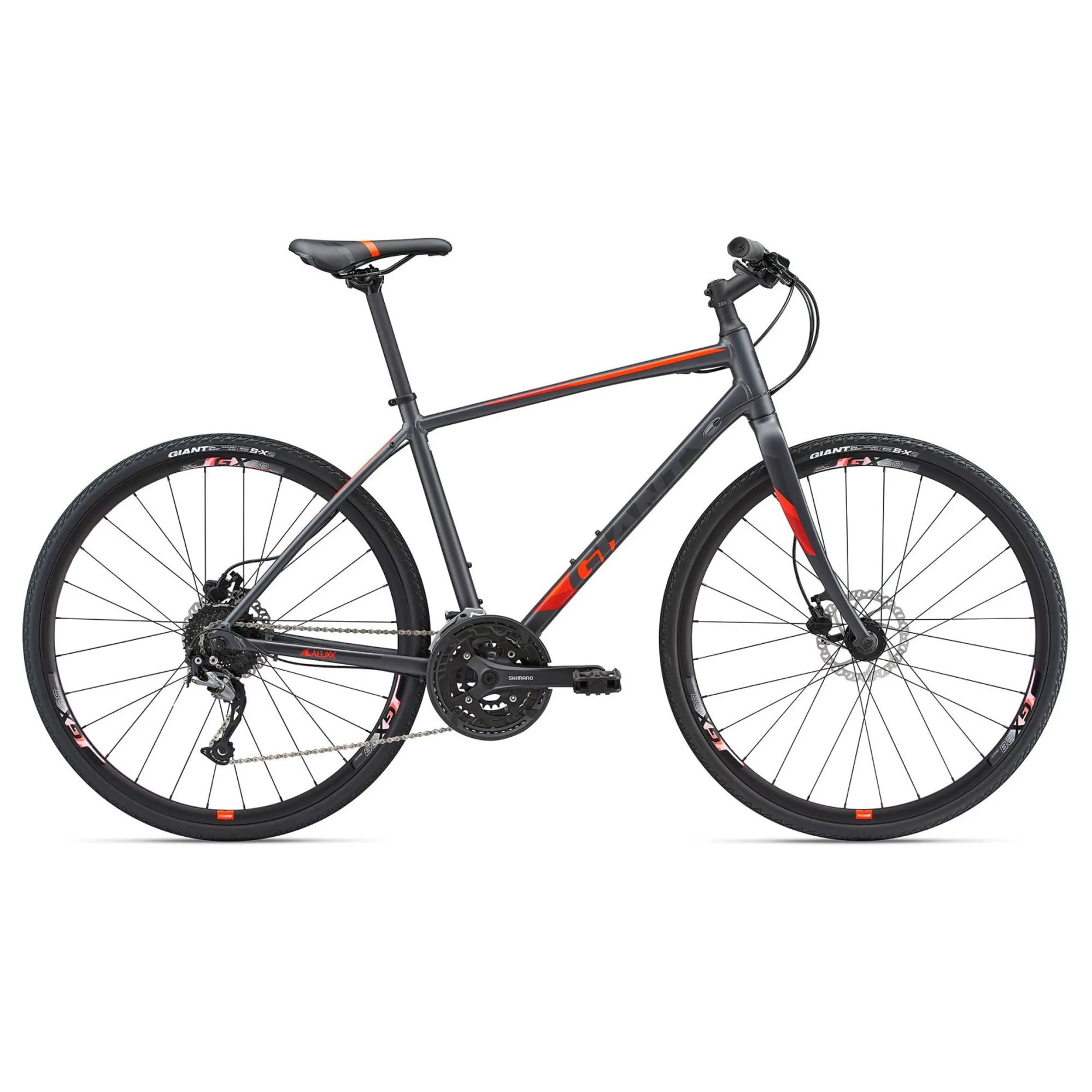 Giant Escape 1 Disc 2018 Hybrid Bike Charcoal Giant Escape 1 Disc 2018 Hybrid Bike Charcoal