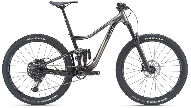 2019 Liv Pique SX 1 Womens Full Suspension Mountain Bike in Silver