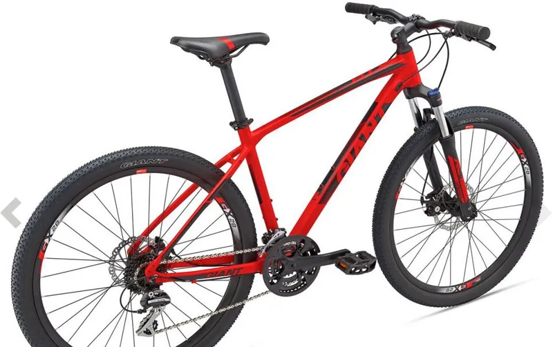 bike red and black