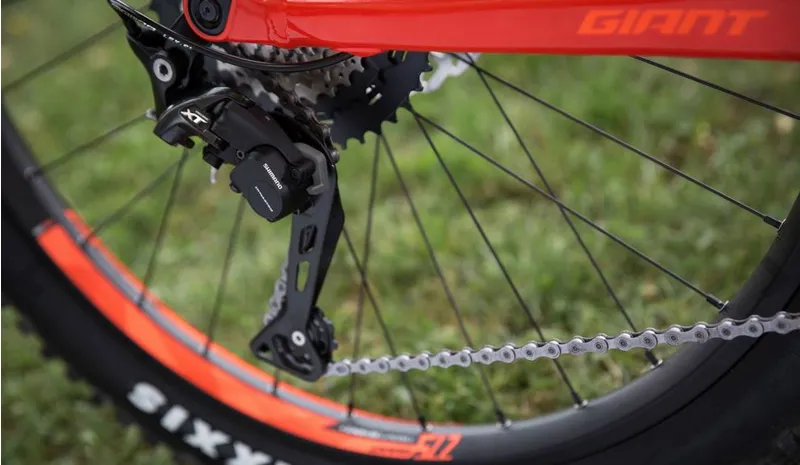 Giant Dirt E 1 Pro 25km H Neon Red Orange 2018 Electric Bike