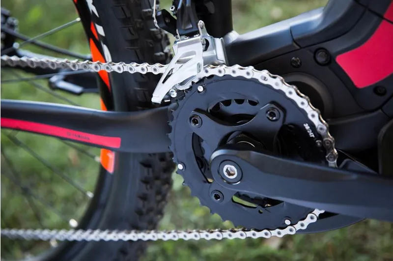 Giant Dirt-E+ 2 S5 25km/H Black/Red/Orange 2018 Electric Mountain Bike-4