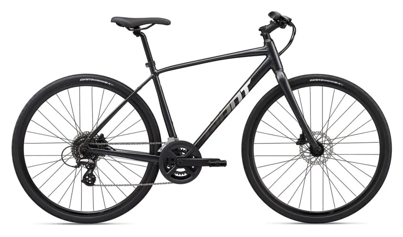 Giant Escape 2 Disc 2020 Hybrid Bike Gunmetal Black