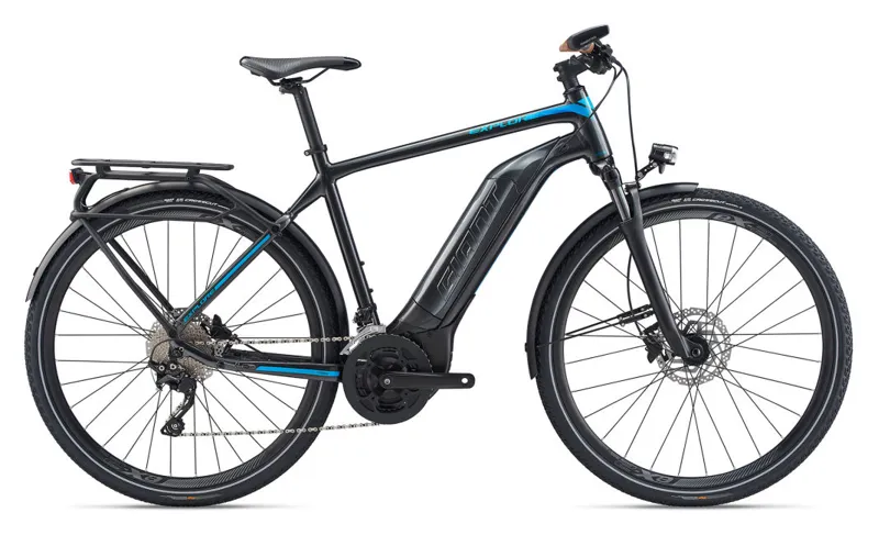 Giant Explore E+ 1 2020 Electric Hybrid Bike Black