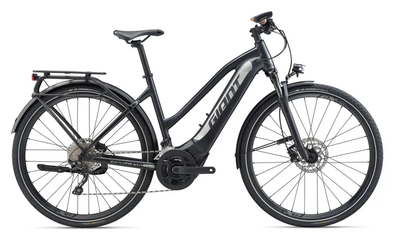 Giant Explore E+ 1 Pro Stagger 2020 Womens Electric Bike Black