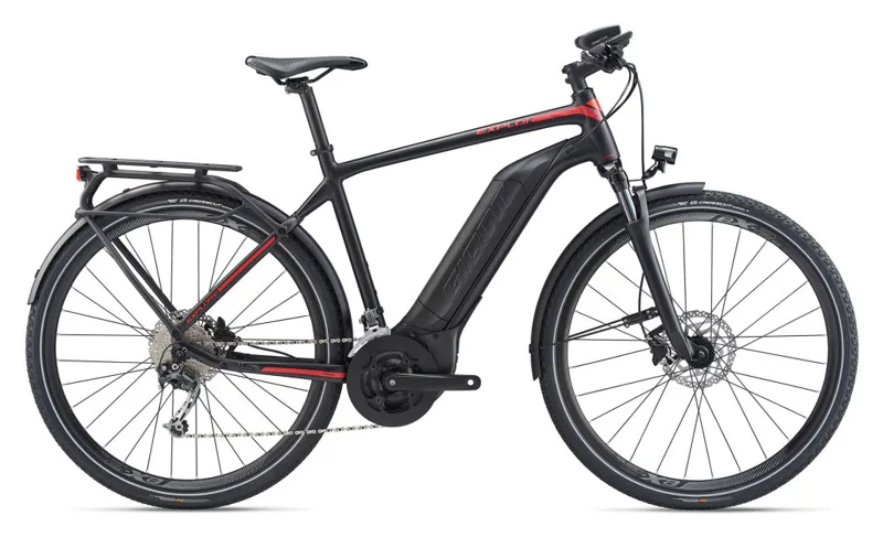 Giant Explore E+ 2 2020 Electric Hybrid Bike Matt Black