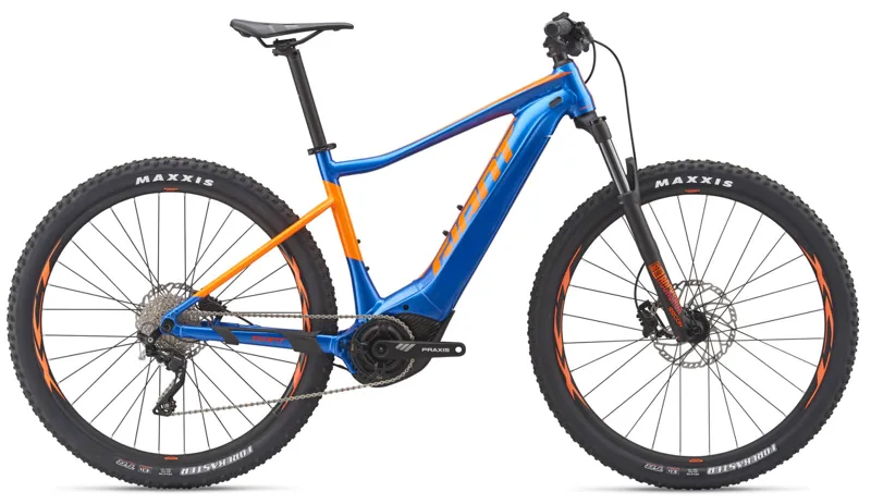 Giant Fathom E 2 Pro 29er 2019 25km Mens Electric MTB Blue