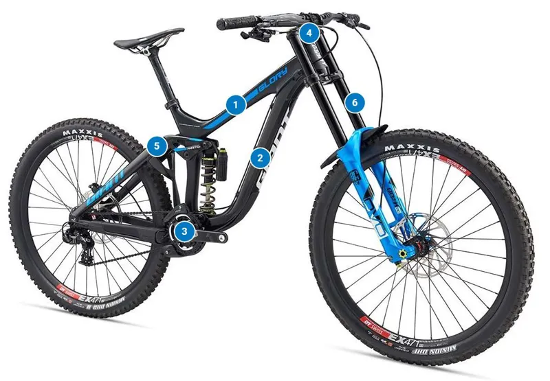 Giant Glory Advanced 1 2019 Mens Downhill Bike Grey Buy Online