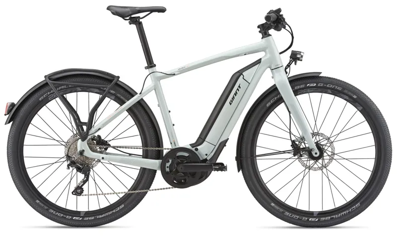 Giant Quick E+ 25km 2019 Mens Electric Hybrid Bike Grey