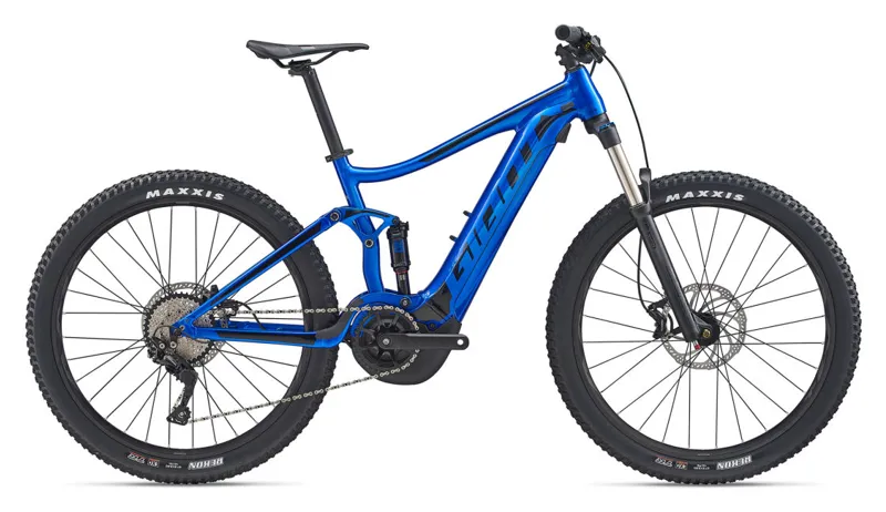 electric bike blue