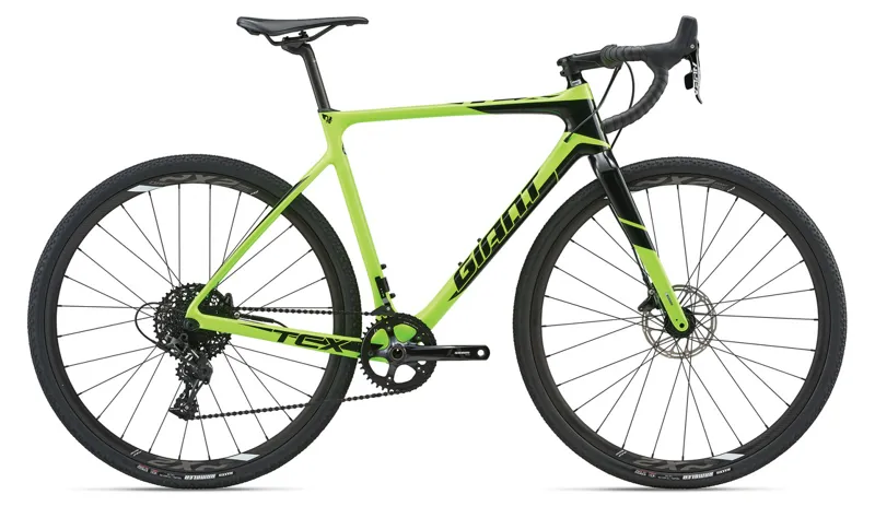 Giant Tcx Advanced Sx Neon Green 18 Disc Brake Gravel Bike