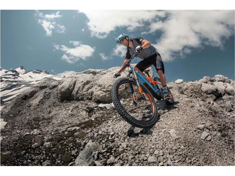 Giant Trance SX E+ 0 Pro 2019 25km Men Electric Mountain Bike Orange-5