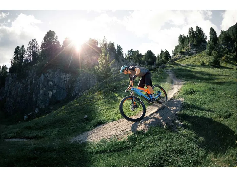 Giant Trance SX E+ 0 Pro 2019 25km Men Electric Mountain Bike Orange-7