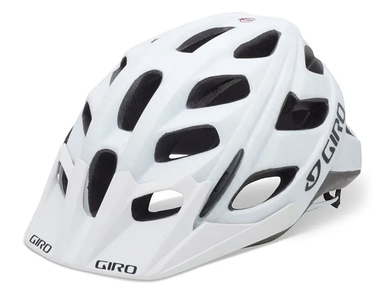 Giro Hex 2014 Matt White Lines MTB Helmet