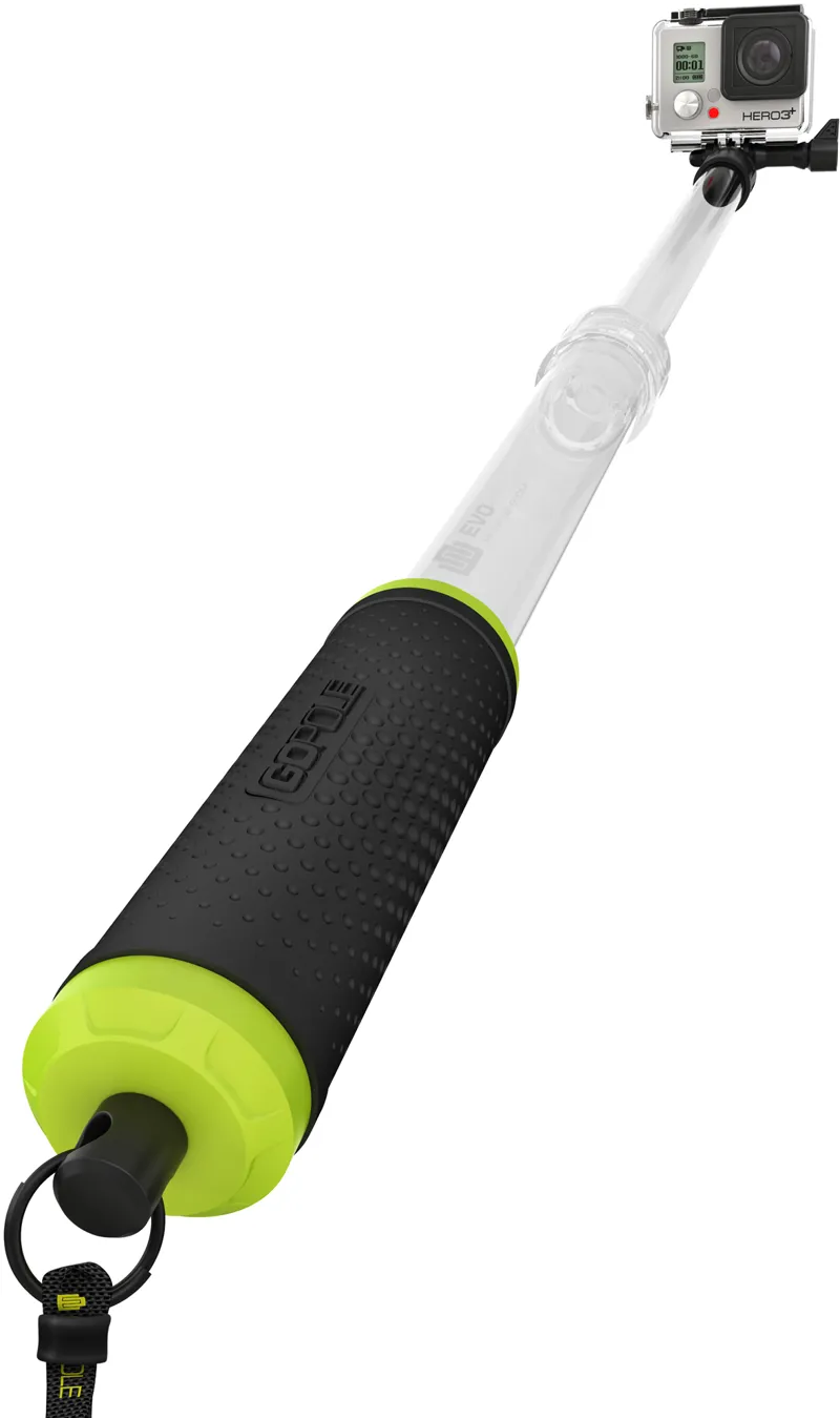 GoPole Evo - Transparent Floating Extension Pole for GoPro cameras