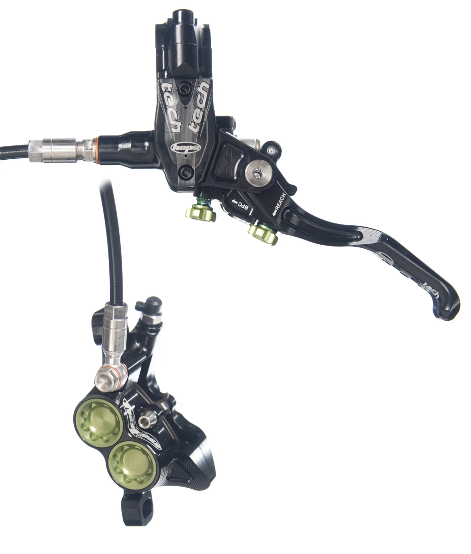 Hope Tech M4 Evo Braided Front Disc Brake No Rotor Special