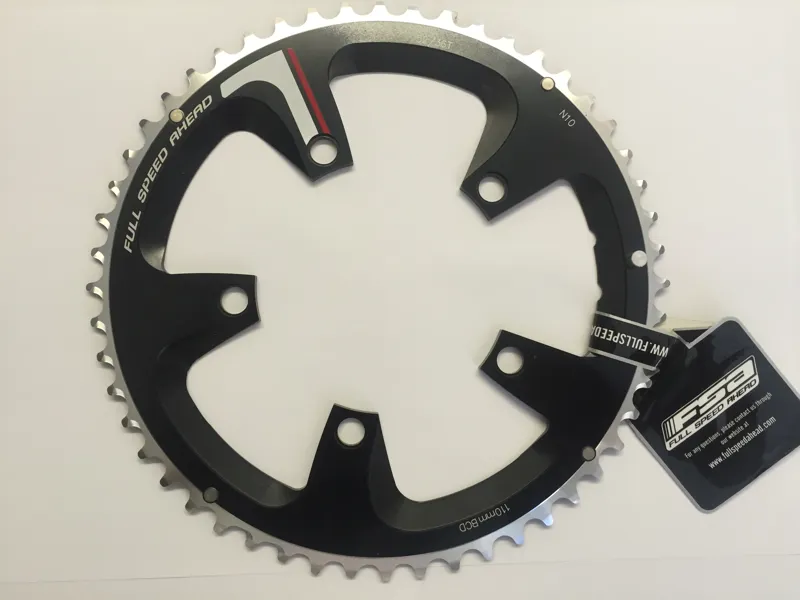 FSA Super Road Chainring 52t 110mm BCD Black