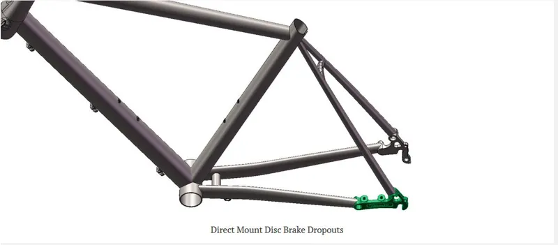 J. Guillem Orient Disc Titanium Audax Frameset-11