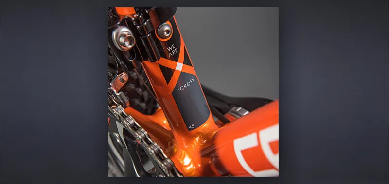 Kinesis Crosslight 5T Disc 105 Cyclocross Bike Sweet Orange-2